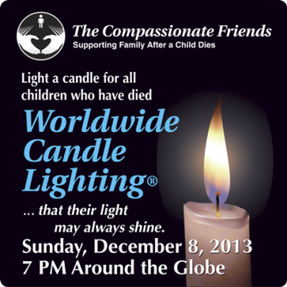 Candle Lighting Ceremony 2013-CompassionateFriends.org